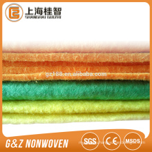 colorful needle punch felt nonwoven fabric